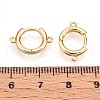 Brass Hoop Earring Finding KK-N261-31G-3