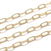 Brass Paperclip Chains CHC-I036-26G-1