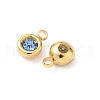 304 Stainless Steel Charms STAS-Z115-01G-03-2