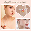 SUNNYCLUE 2 Sets Valentine's Day Theme Alloy Enamel Pendants VALE-SC0001-01-5