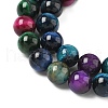 Natural Tiger Eye Beads Strands G-F591-18-8mm-06-4