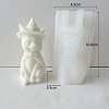 3D Egyptian Cat DIY Silicone Candle Molds PW-WG79989-03-1