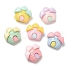 Opaque Resin Cabochons RESI-K027-07-2