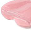 20Pcs Heart Shaped Plastic Packaging Yin-yang Zip Lock Bags OPP-FS0001-03-4