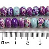Synthetic Imperial Jasper Dyed Beads Strands G-D077-E01-01B-5