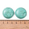 Dyed Synthetic Turquoise Cabochons G-B085-02A-01-3