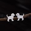 Stainless Steel Small Animal Stud Earrings for Women PW-WG5B49B-02-1