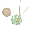 Glass Pendant Necklaces NJEW-MZ00112-07-4