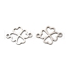Non-Tarnish 201 Stainless Steel Connector Charm STAS-I199-C01-P-1