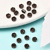 Brass Rhinestone Spacer Beads RB-A014-L4mm-01R-NF-4