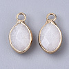 Natural White Jade Pendants G-S359-014E-2