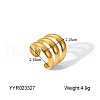 Stainless Steel Cuff Rings for Women CO9046-1-1