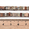 Natural Aqua Terra Jasper Beads Strands G-T140-52-5