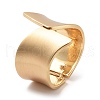 Alloy Wide Hinged Bangles BJEW-C058-02A-G-1