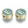 Alloy Enamel Beads ENAM-S122-028E-NR-2