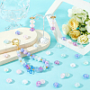 SUNNYCLUE 80Pcs Pinted Acrylic Bead OACR-SC0001-77-4