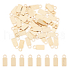 DICOSMETIC 50Pcs Brass Pendants KK-DC0004-21-1