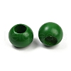 Spray Painted Wood Beads WOOD-F017-05I-2