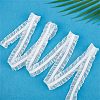 Stretch Elastic Fabric Lace Trim OCOR-WH0057-16A-5