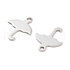 Non-Tarnish 201 Stainless Steel Charms STAS-U012-02P-2