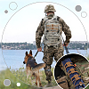 Nylon National Flag Strap. Multi-Functional Outdoor Tactical Vest Backpack Accessories AJEW-WH0248-592A-4