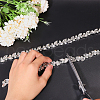 Iron Rhinestone Cup Chains FIND-WH0139-358-3