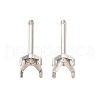 304 Stainless Steel Stud Earring Findings STAS-B091-02A-04P-1