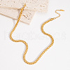 Stainless Steel Snake Chain Necklaces for Unisex LI3246-1-2