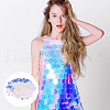 GOMAKERER Iridescent PVC Paillette/Sequins Pendants PVC-GO0001-02D-7