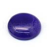 Dyed Natural Striped Agate/Banded Agate Cabochons G-R348-24mm-03-2