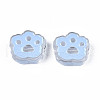 Transparent Acrylic Beads X-ACRC-S039-06-2