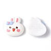 Opaque Resin Cabochons CRES-P023-02D-2
