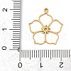 5Pcs 201 Stainless Steel Pendants STAS-K299-03D-G-3