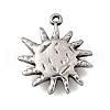 304 Stainless Steel Pendants STAS-H477-05P-1