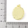 Brass Enamel Pendants KK-Z101-09G-E02-3
