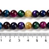 7 Colors Natural Tiger Eye Beads Strands G-A220-A01-01-5