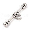 Tibetan Style Alloy Tggle Clasps FIND-C060-055B-AS-2