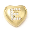 Rack Plating Brass Micro Pave Cubic Zirconia Pendants KK-I722-04G-E-1
