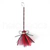 Halloween Witch Broom Ornament PW-WG20721-12-1