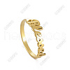Word Blessed Stainless Steel Finger Rings for Women WG5CA7C-04-2