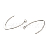 Non-Tarnish 316 Surgical Stainless Steel Earring Hooks STAS-P336-07B-P-2