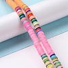 Handmade Polymer Clay Bead Strands CLAY-C003-04F-2