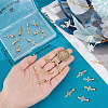 Beebeecraft 20Pcs 304 Stainless Steel Pendants STAS-BBC0006-08-3