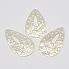 Natural Mother of Pearl Shell Pendants SSHEL-L002-13-1