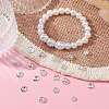 100Pcs 10 Styles Brass Bead Caps KK-CJ0002-07-6