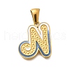 304 Stainless Steel Pendants STAS-K297-01G-N-1