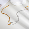 Stainless Steel Snake Chain Necklaces for Women NW5875-2-2