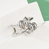 Brass Adjustable Cuff Rings for Women RJEW-C129-03P-3