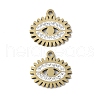 201 Stainless Steel Rhinestone Pendants STAS-V005-05G-04-1