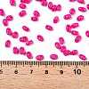 Baking Paint Glass Seed Beads SEED-T006-03R-4